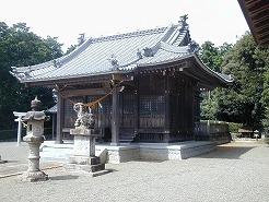 東赤沢神社拝殿